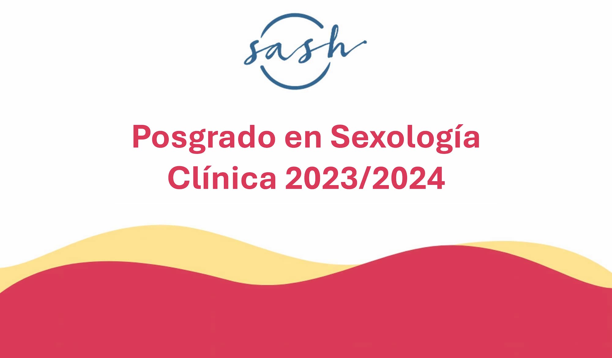Posgrado en Sexología Clínica 2023/2024
