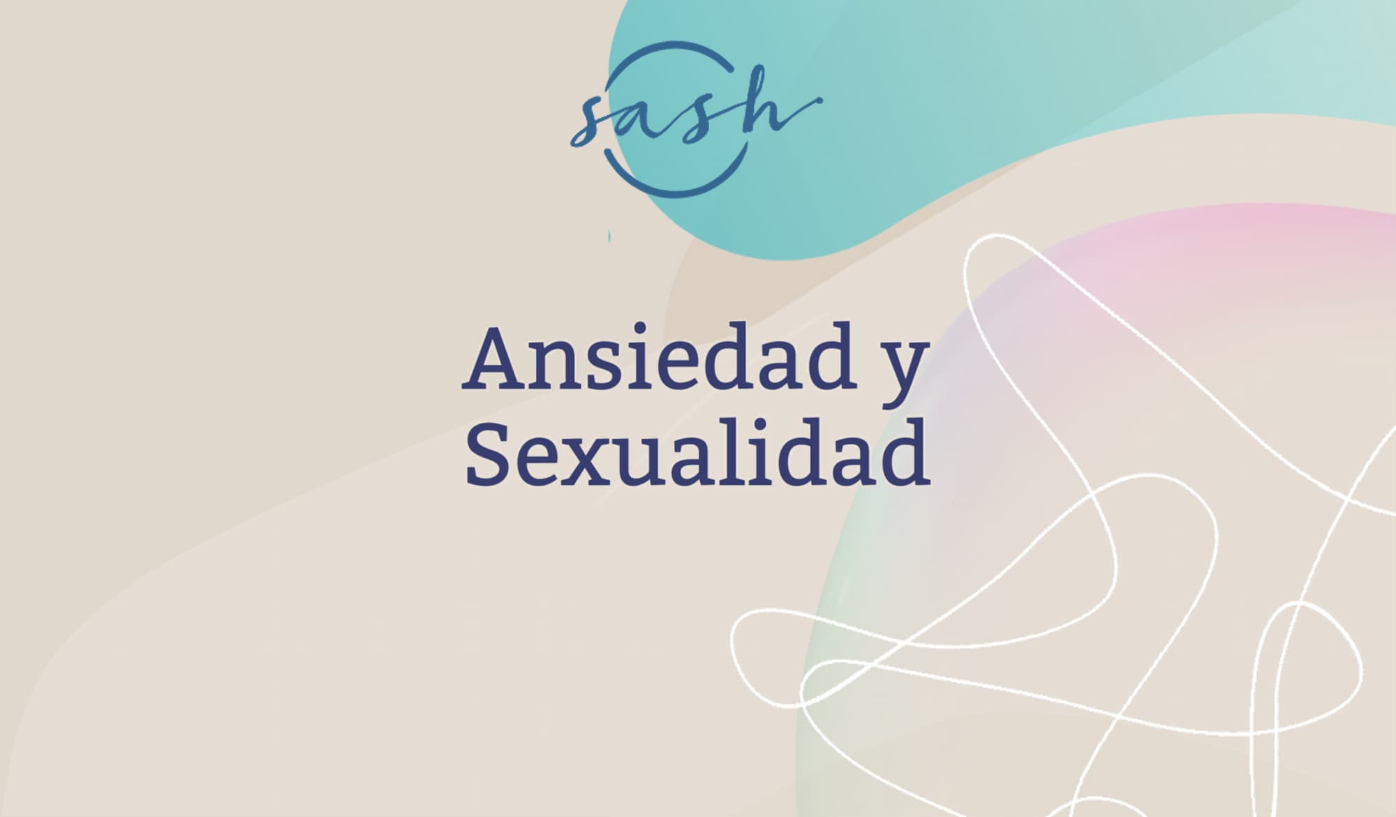 Curso "Ansiedad y Sexualidad"